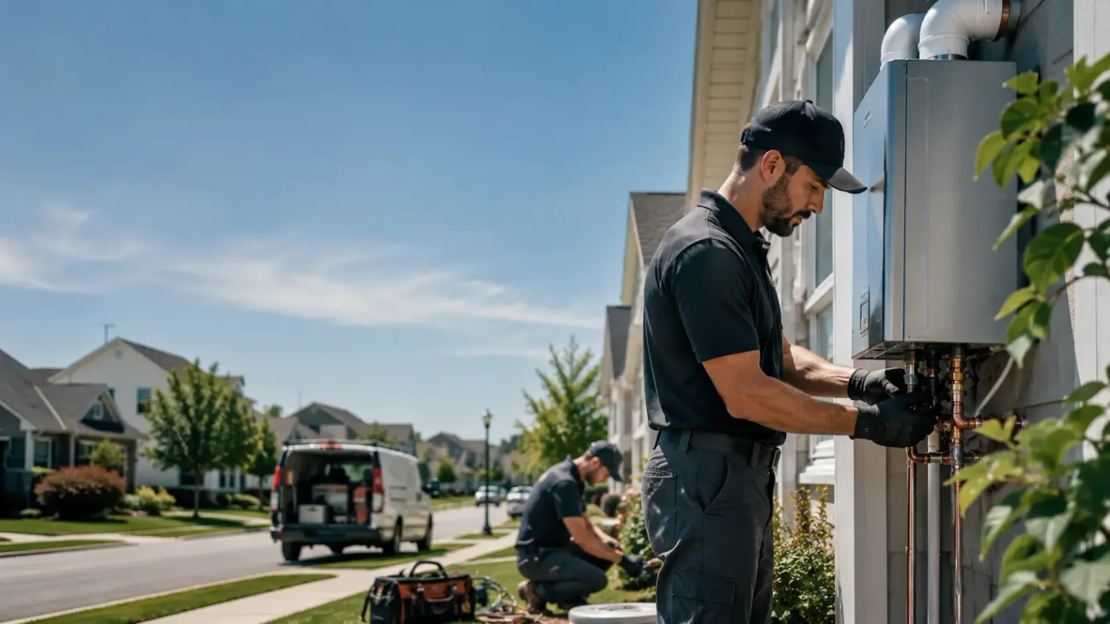 Tankless Water Heater Installation in Horntown, VA